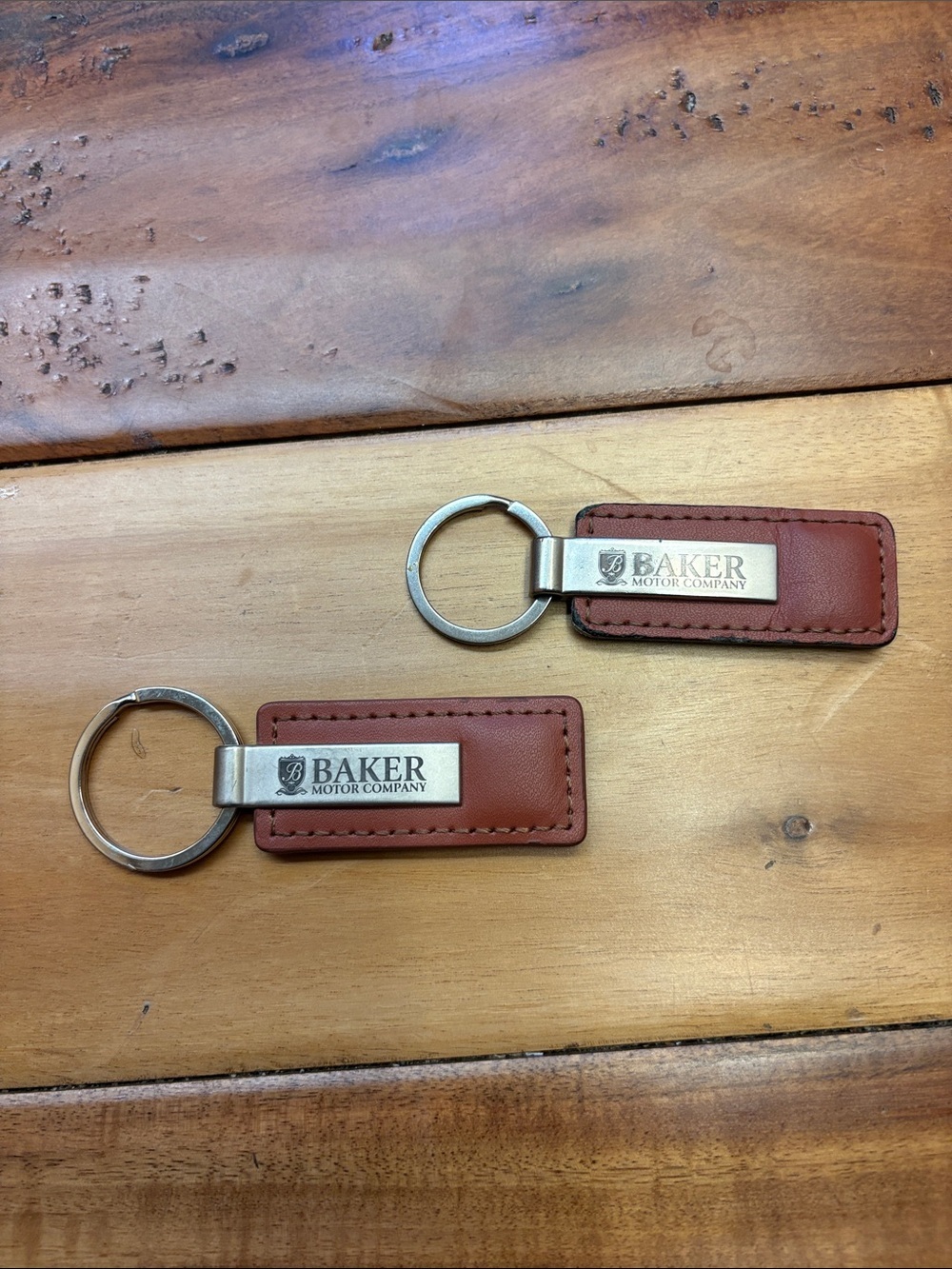 Brown Leather Key Holder